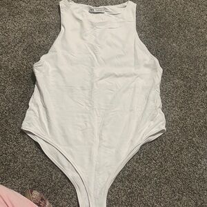 Zara Classic White Bodysuit